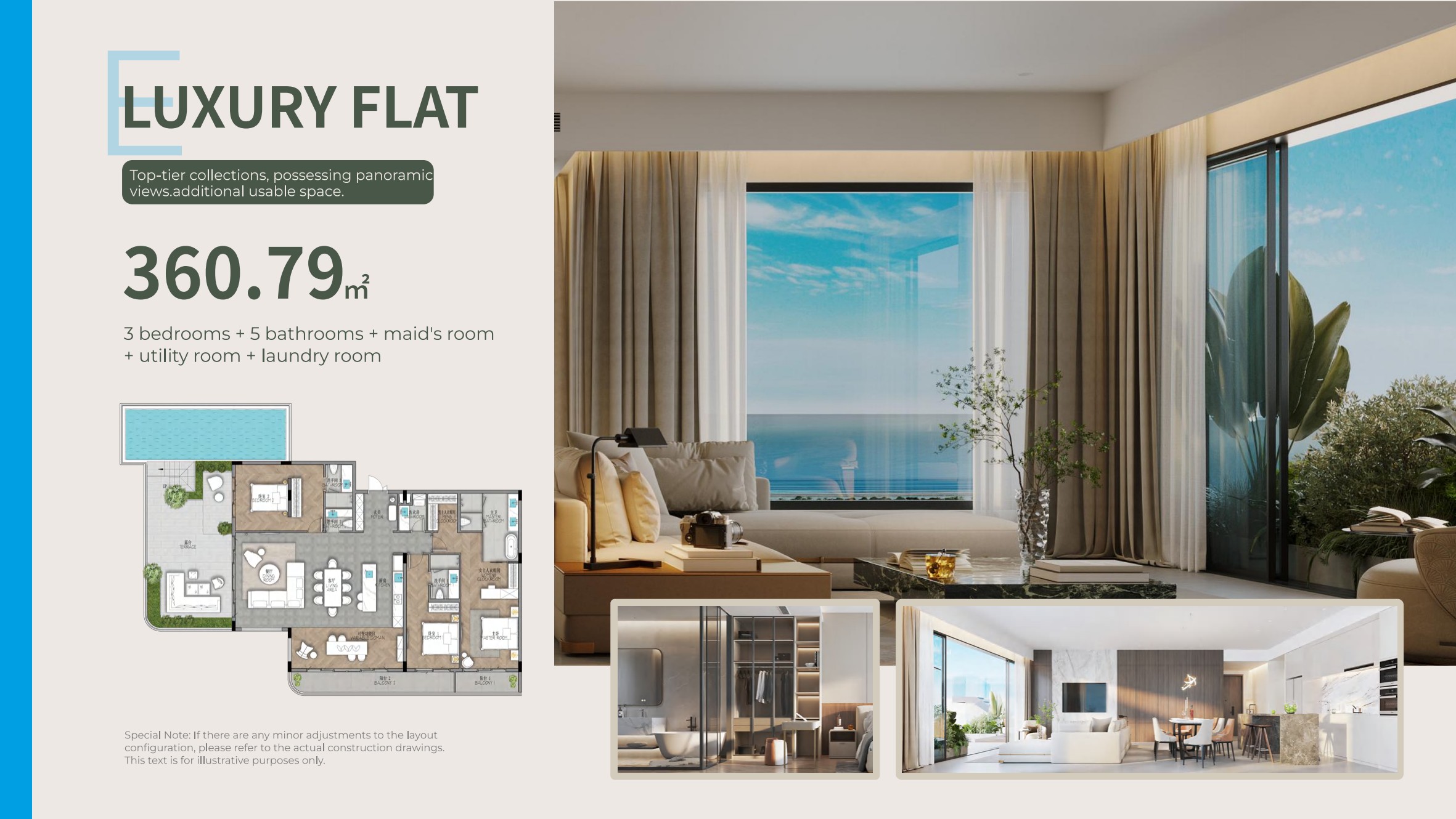 Luxury Sky Flat floor plan
