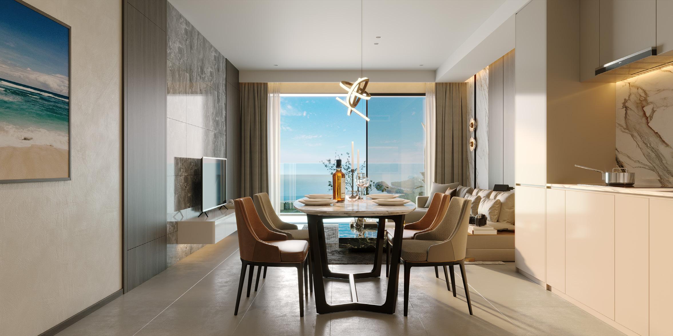 Sea-View Two-Bedroom